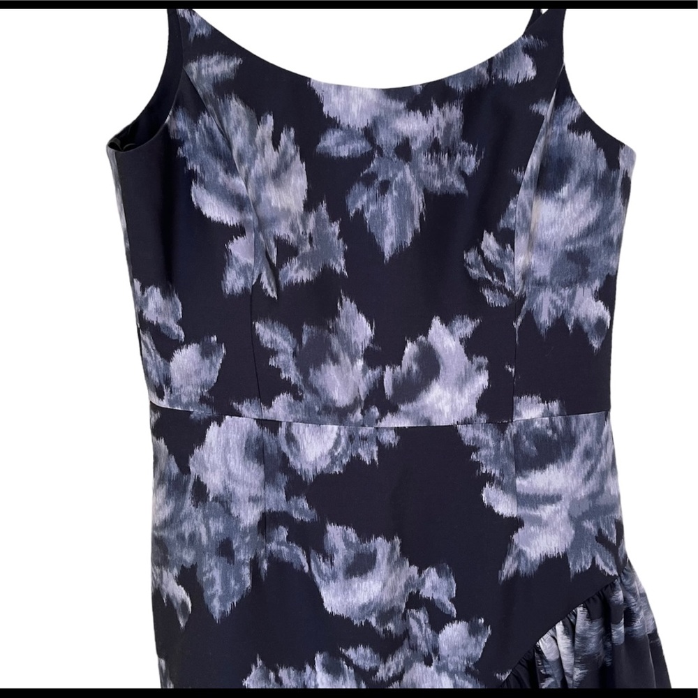 Michael Kors COLLECTION Chine Floral Mikado Pannier Slip Dress 2 NWOT - Picture 3 of 11